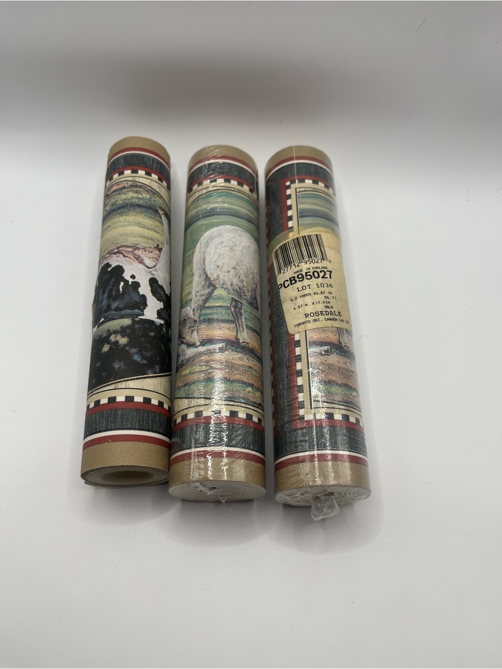Farmhouse Design Vintage Wallpaper Border